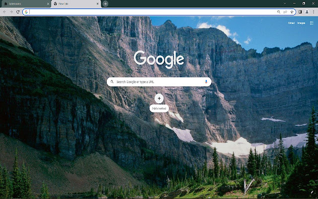 Mountain Browser Theme  from Chrome web store to be run with OffiDocs Chromium online