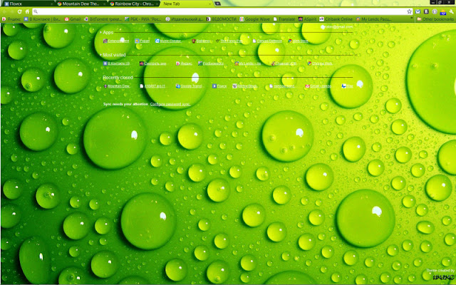 Mountain Dew Theme  from Chrome web store to be run with OffiDocs Chromium online