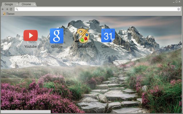 Mountain Landscape  from Chrome web store to be run with OffiDocs Chromium online