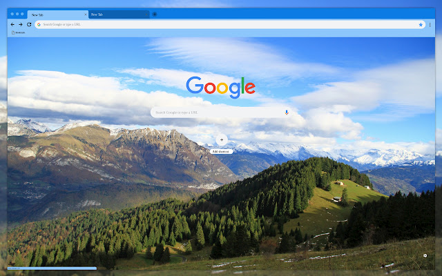 Mountain slopes  from Chrome web store to be run with OffiDocs Chromium online