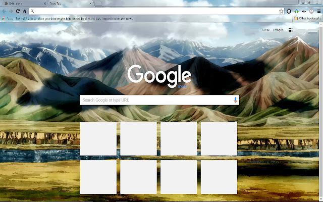 Mountain Watercolor Theme 1366x768  from Chrome web store to be run with OffiDocs Chromium online