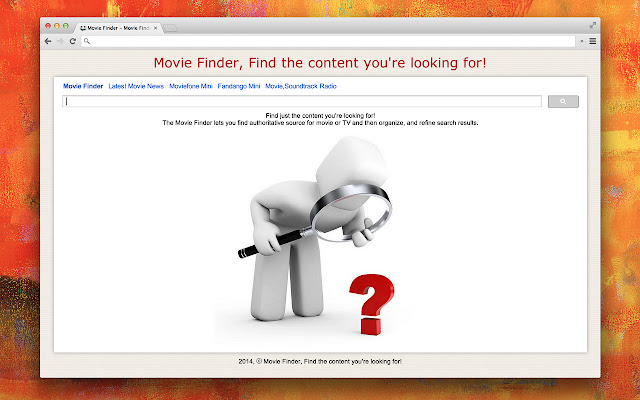 Movie Finder  from Chrome web store to be run with OffiDocs Chromium online