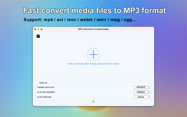 MP3 Converter  Downloader  from Chrome web store to be run with OffiDocs Chromium online