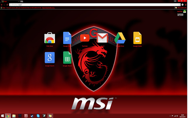 MSI  from Chrome web store to be run with OffiDocs Chromium online