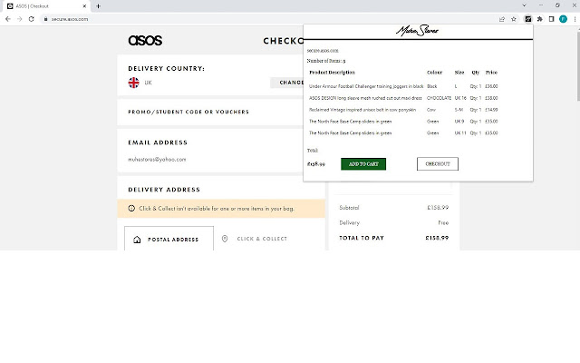 Muhestores Extension  from Chrome web store to be run with OffiDocs Chromium online