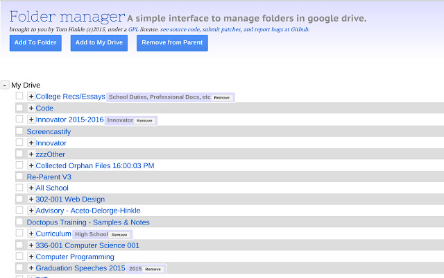 Multi Folder Manager.json  from Chrome web store to be run with OffiDocs Chromium online