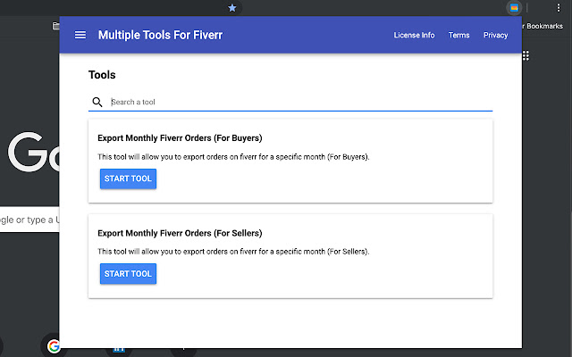 Multiple Tools For Fiverr (PRO)  from Chrome web store to be run with OffiDocs Chromium online