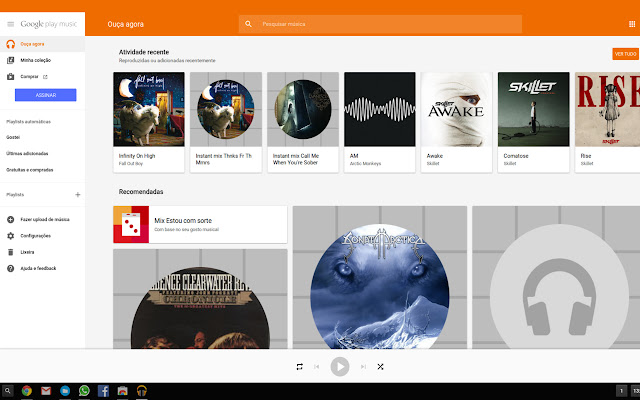 MusicWrap  from Chrome web store to be run with OffiDocs Chromium online