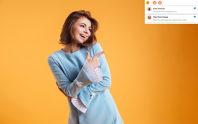 Mute Options for Google Meet™  from Chrome web store to be run with OffiDocs Chromium online