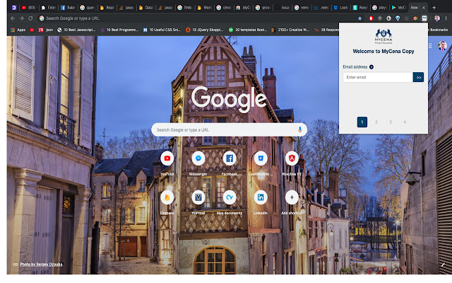 MyCena Fortress Extension  from Chrome web store to be run with OffiDocs Chromium online