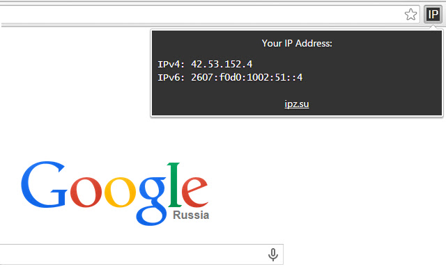 My Current IP / IPv6 Address  from Chrome web store to be run with OffiDocs Chromium online