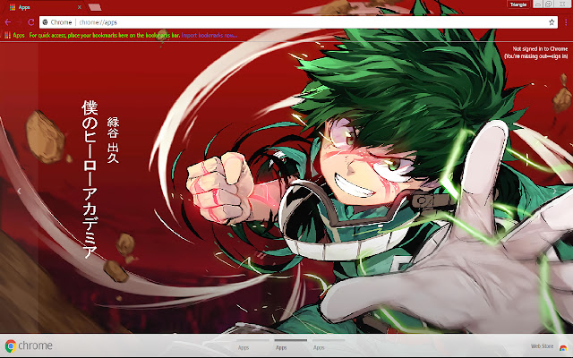 My Hero Academia Boku No 1366x768  from Chrome web store to be run with OffiDocs Chromium online