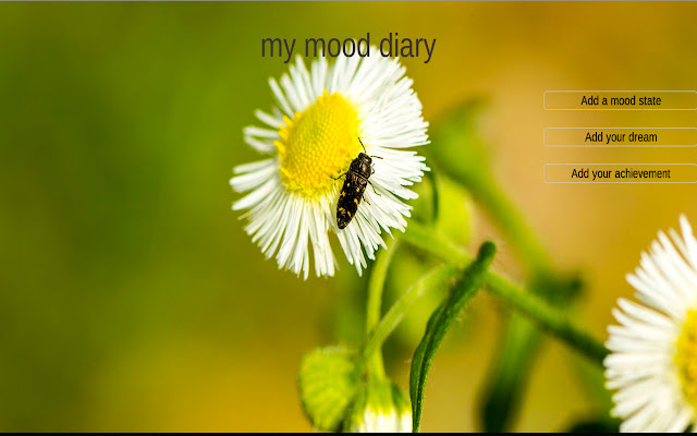 My mood diary v1  from Chrome web store to be run with OffiDocs Chromium online