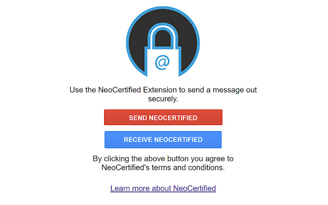 NeoCertified Messaging (NCM4)  from Chrome web store to be run with OffiDocs Chromium online