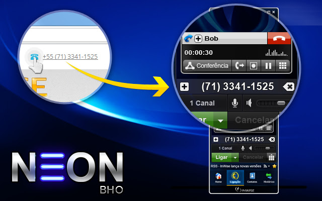 NEON BHO  from Chrome web store to be run with OffiDocs Chromium online