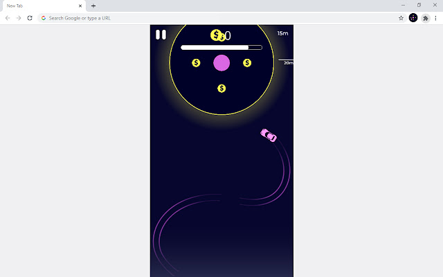 Neon Drift Game  from Chrome web store to be run with OffiDocs Chromium online