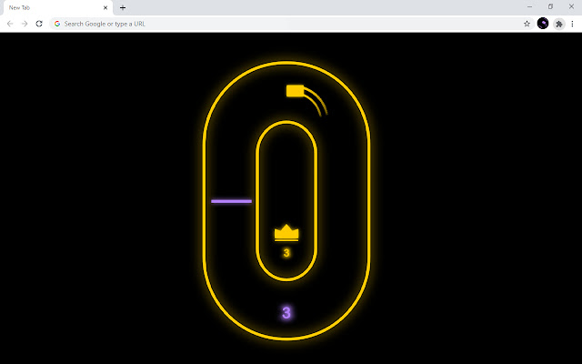 Neon Run Casual Game  from Chrome web store to be run with OffiDocs Chromium online