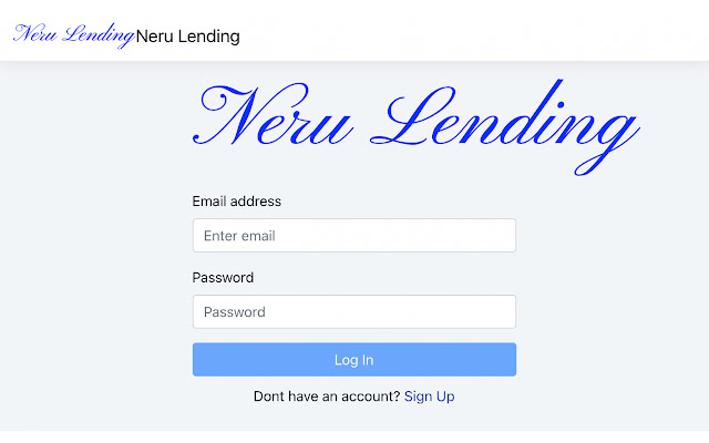 Neru Lending  from Chrome web store to be run with OffiDocs Chromium online