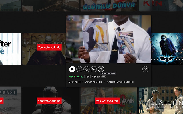 Netflix Watched  from Chrome web store to be run with OffiDocs Chromium online