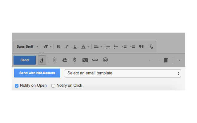 Net Results Gmail Extension  from Chrome web store to be run with OffiDocs Chromium online