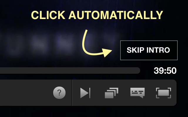 Netskip: Auto skip intro on netflix!  from Chrome web store to be run with OffiDocs Chromium online