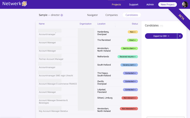 Netwerk.AI  from Chrome web store to be run with OffiDocs Chromium online