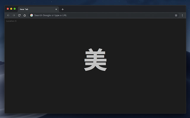 New Tab Chinese Characters  from Chrome web store to be run with OffiDocs Chromium online