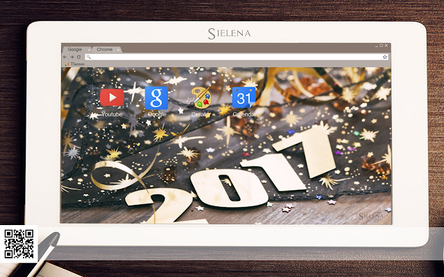 New Year 2017  from Chrome web store to be run with OffiDocs Chromium online