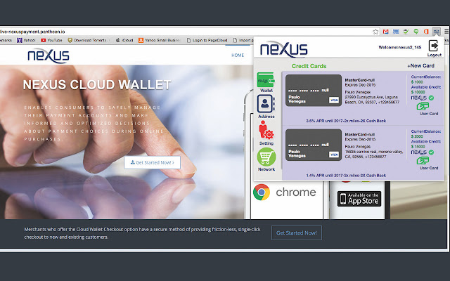 Nexus Payment  from Chrome web store to be run with OffiDocs Chromium online