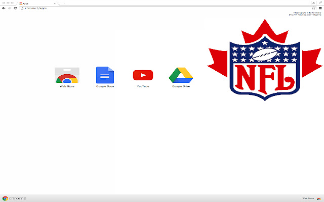 NFL Theme  from Chrome web store to be run with OffiDocs Chromium online