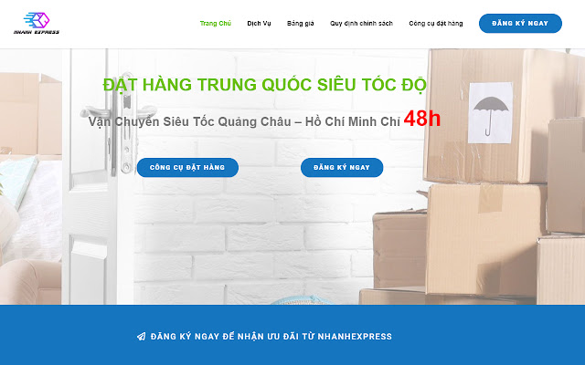 NhanhExpress: Đặt hàng Trung Quốc siêu tốc  from Chrome web store to be run with OffiDocs Chromium online