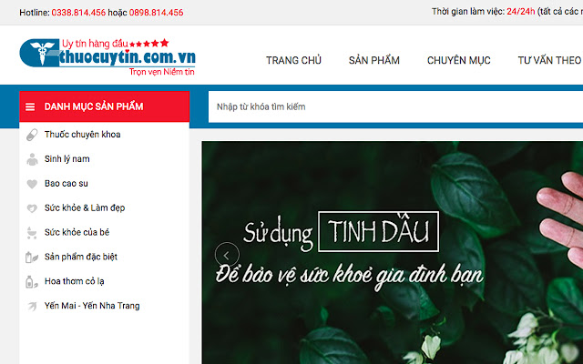 NHÀ THUỐC UY TÍN 24H  from Chrome web store to be run with OffiDocs Chromium online