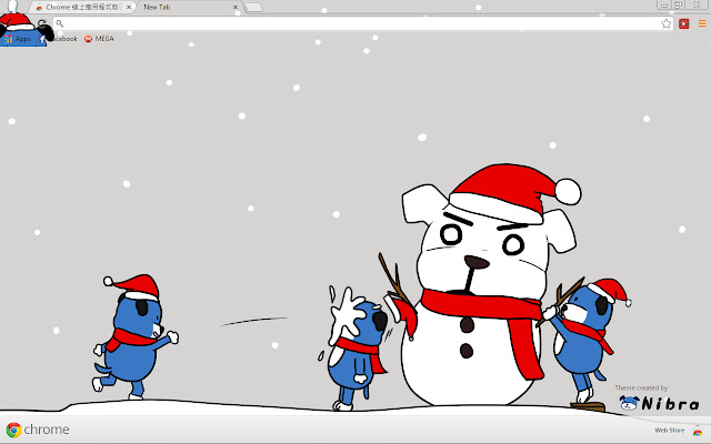 Nibra Winter Xmas  from Chrome web store to be run with OffiDocs Chromium online