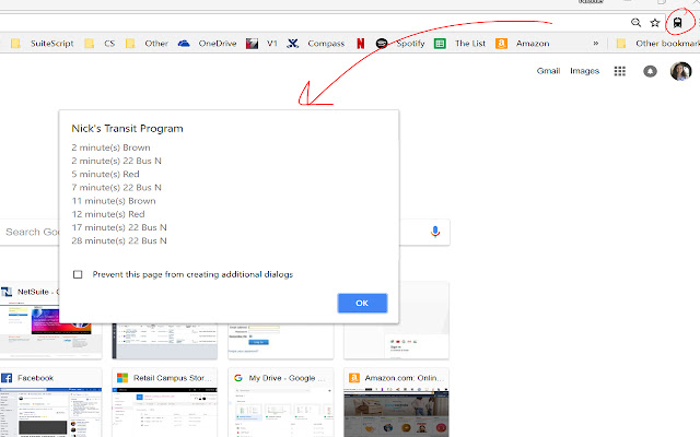 Nicks Transit Program  from Chrome web store to be run with OffiDocs Chromium online