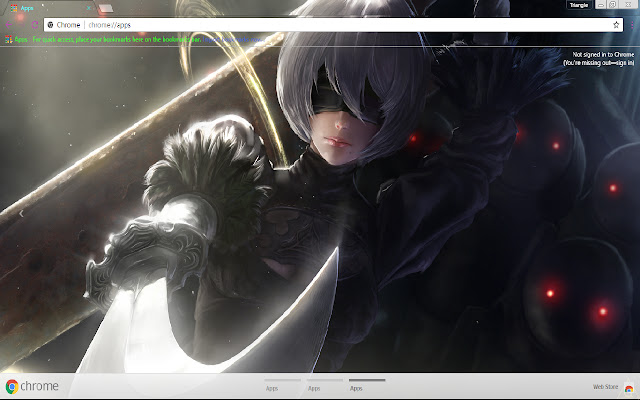 Nier 1366x768 da Chrome Web Store para ser executado com OffiDocs Chromium online