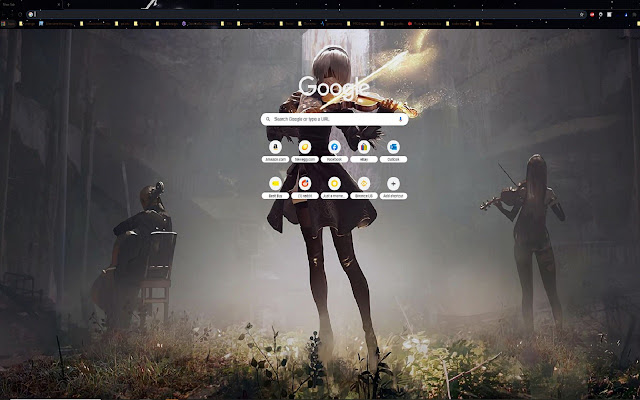 Nier Automata Music  from Chrome web store to be run with OffiDocs Chromium online
