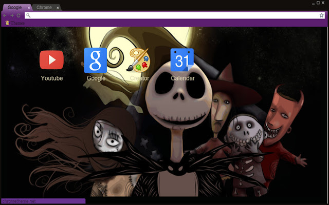 Nightmare Before Christmas  from Chrome web store to be run with OffiDocs Chromium online