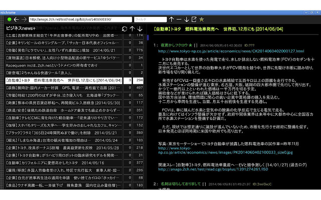 niichrome 2chブラウザ  from Chrome web store to be run with OffiDocs Chromium online