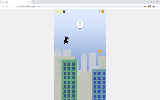 Ninja Runner Game  from Chrome web store to be run with OffiDocs Chromium online