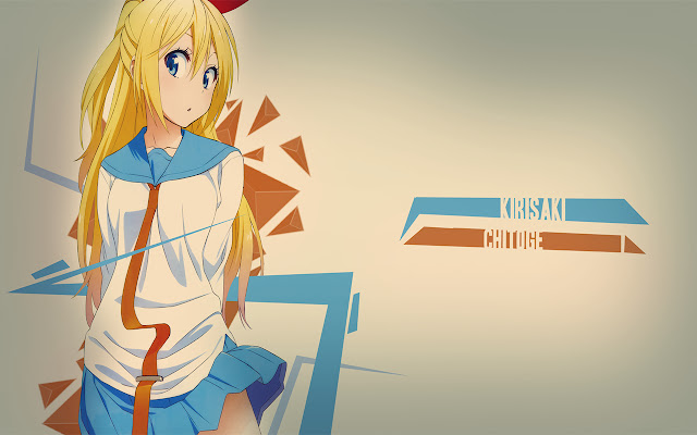 Nisekoi Kirisaki Chitoge Theme  from Chrome web store to be run with OffiDocs Chromium online