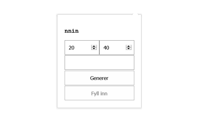 NNIN Generator  from Chrome web store to be run with OffiDocs Chromium online