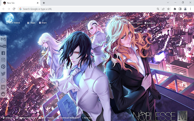 Noblesse Wallpaper  from Chrome web store to be run with OffiDocs Chromium online