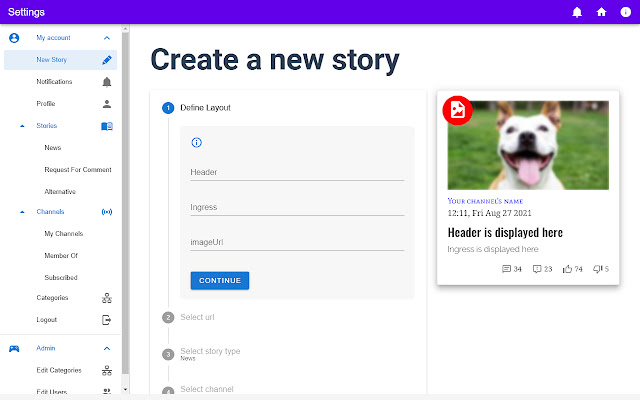 Nofogzone storyloader  from Chrome web store to be run with OffiDocs Chromium online