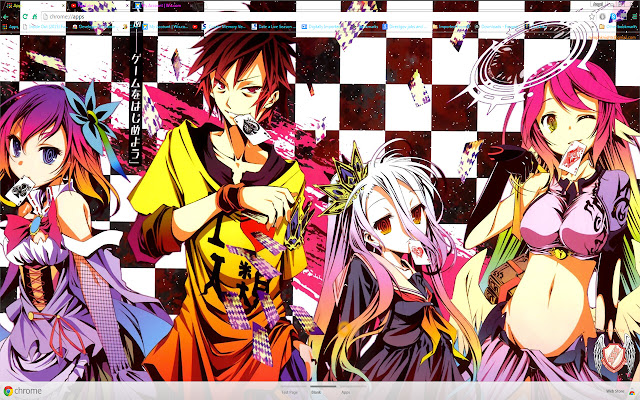 No Game No Life 03 1366x768  from Chrome web store to be run with OffiDocs Chromium online