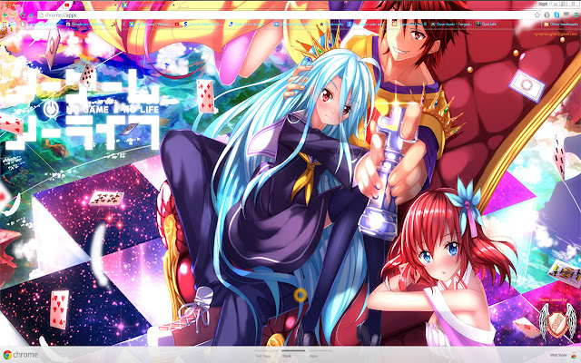 No Game No Life 04 1366X768  from Chrome web store to be run with OffiDocs Chromium online