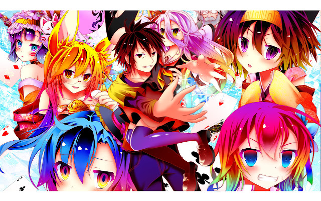 No Game No Life 14 1366x768  from Chrome web store to be run with OffiDocs Chromium online