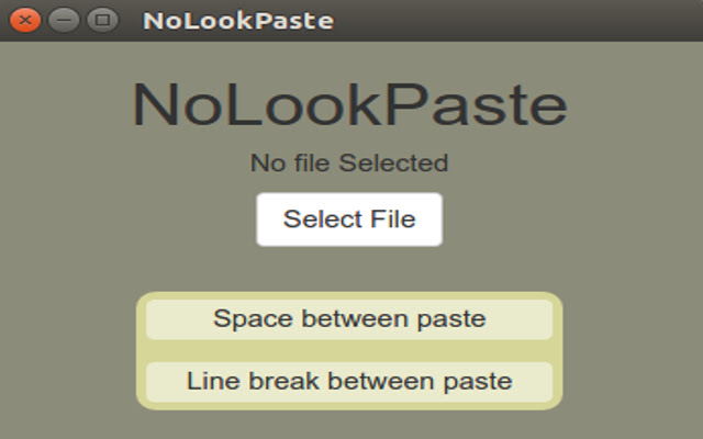 NoLookPaste  from Chrome web store to be run with OffiDocs Chromium online