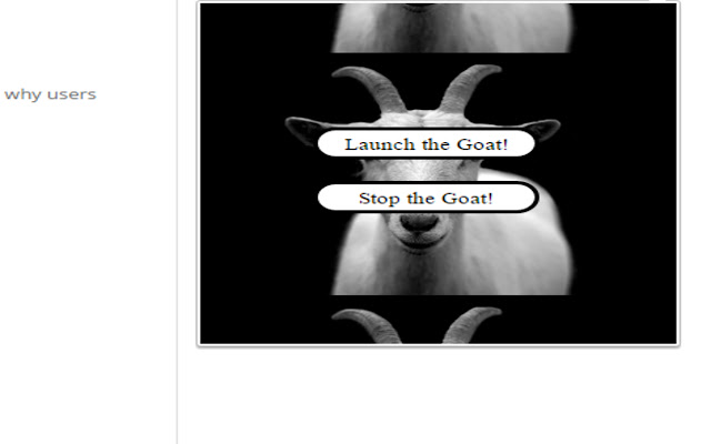 Non political goat  from Chrome web store to be run with OffiDocs Chromium online