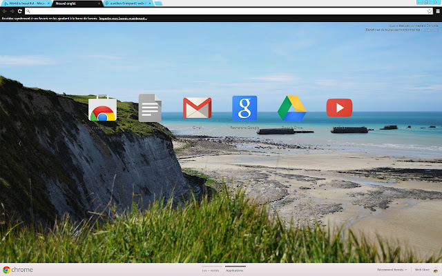 Normandie Arromanches two  from Chrome web store to be run with OffiDocs Chromium online