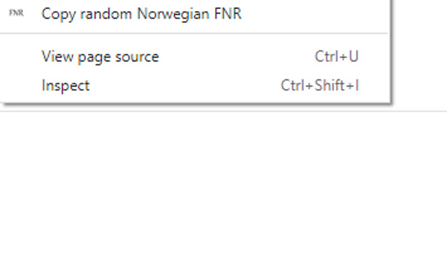 Norwegian National Identiy Number Generator  from Chrome web store to be run with OffiDocs Chromium online